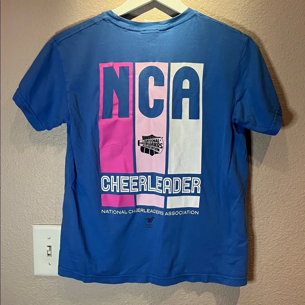 Varsity NCA Cheerleader T Shirt Size Youth Large